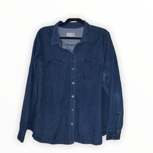 Old Navy Tops - Old Navy Classic Denim Button Up